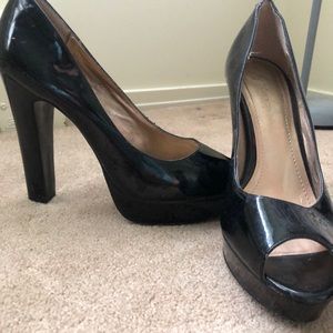 BCBG open toed pumps